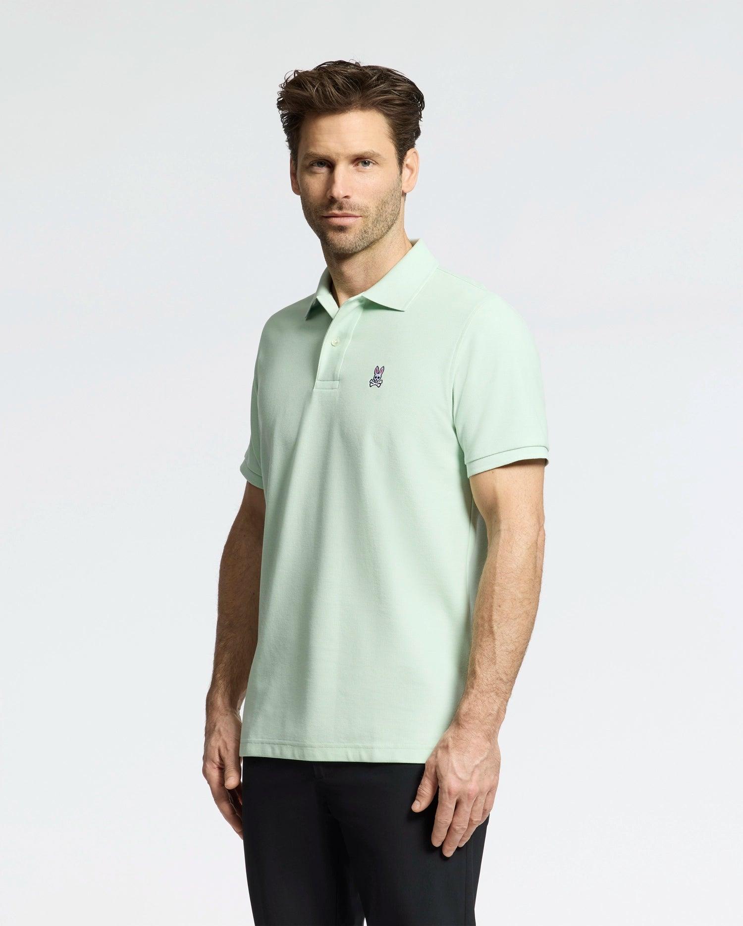 MENS CLASSIC PIQUE POLO - B6K001F200 Male Product Image