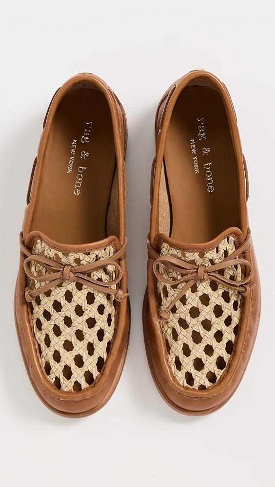 rag & bone Carter Boat Shoes | Shopbop Product Image