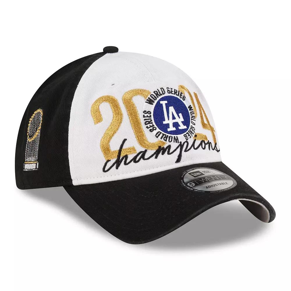 Men's New Era Black Los Angeles Dodgers 2024 World Series Champions 9TWENTY Adjustable Hat Product Image