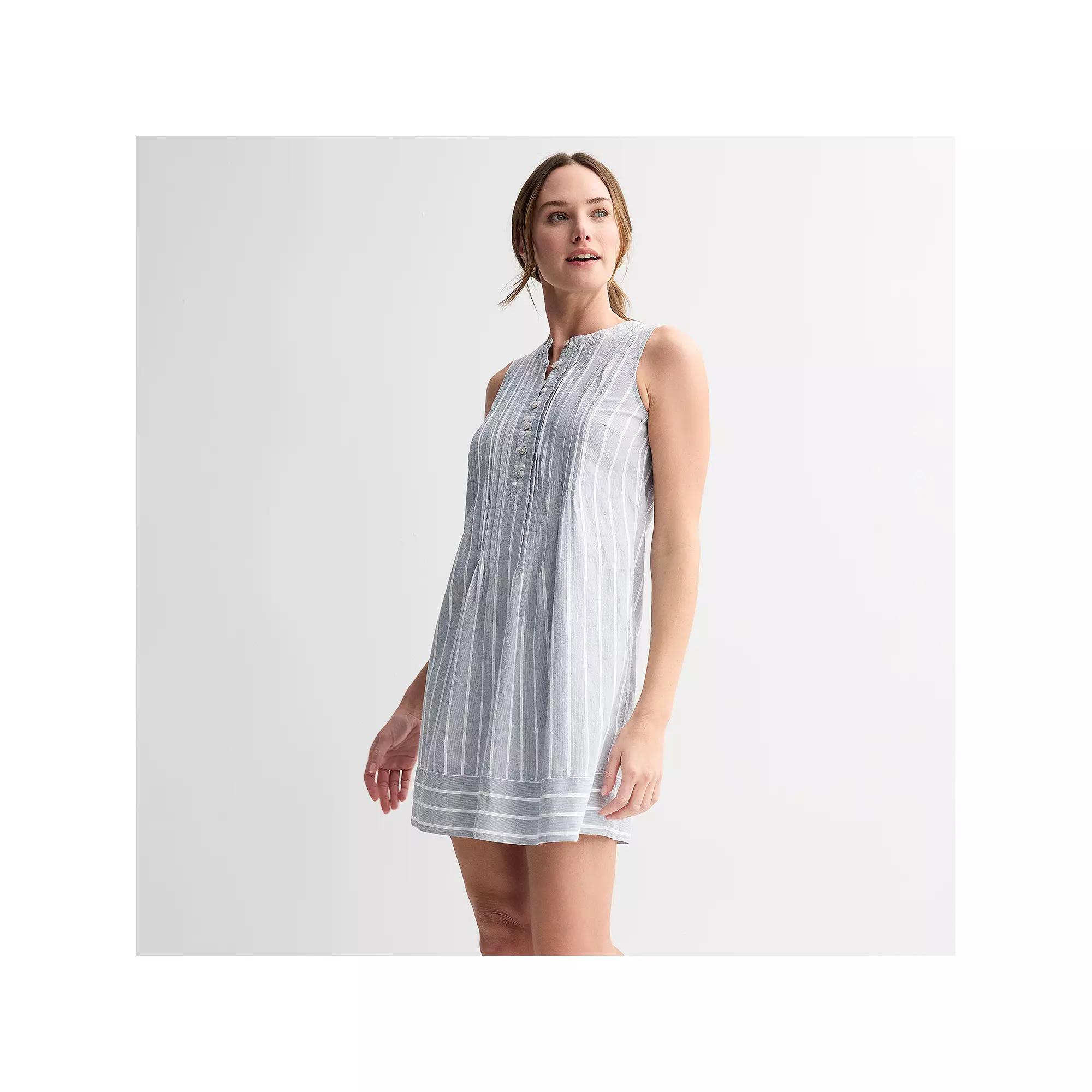 Women's Sonoma Goods For Life® Sleeveless Pintuck Dress,  Product Image