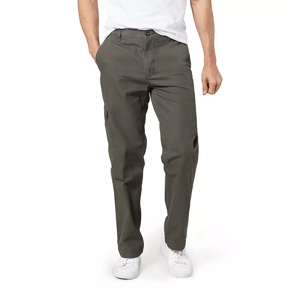 Men's Dockers® Comfort Cargo Classic-Fit Flat-Front Cargo Pants,  Product Image