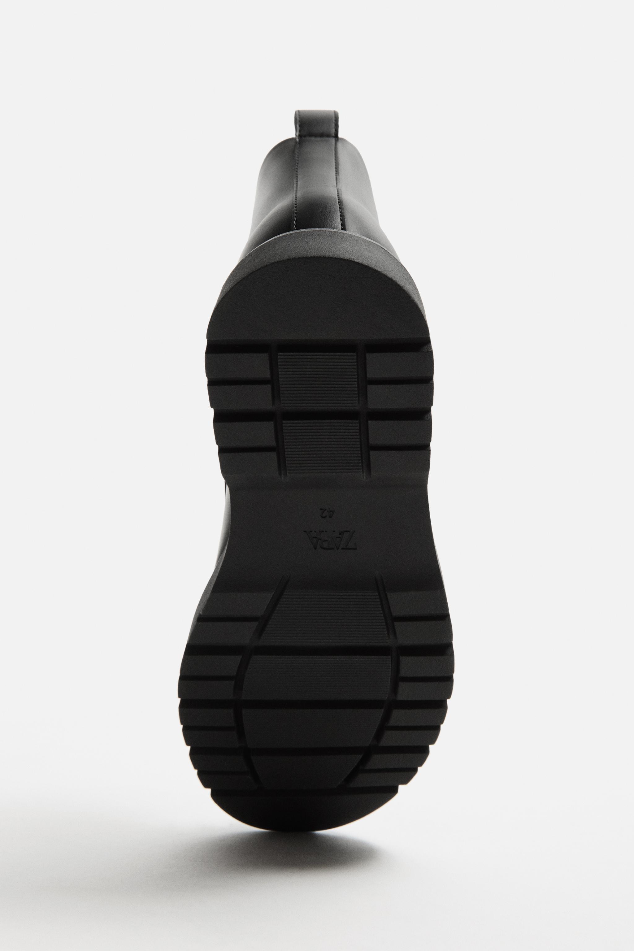 CHUNKY LACE-UP BOOTS Product Image