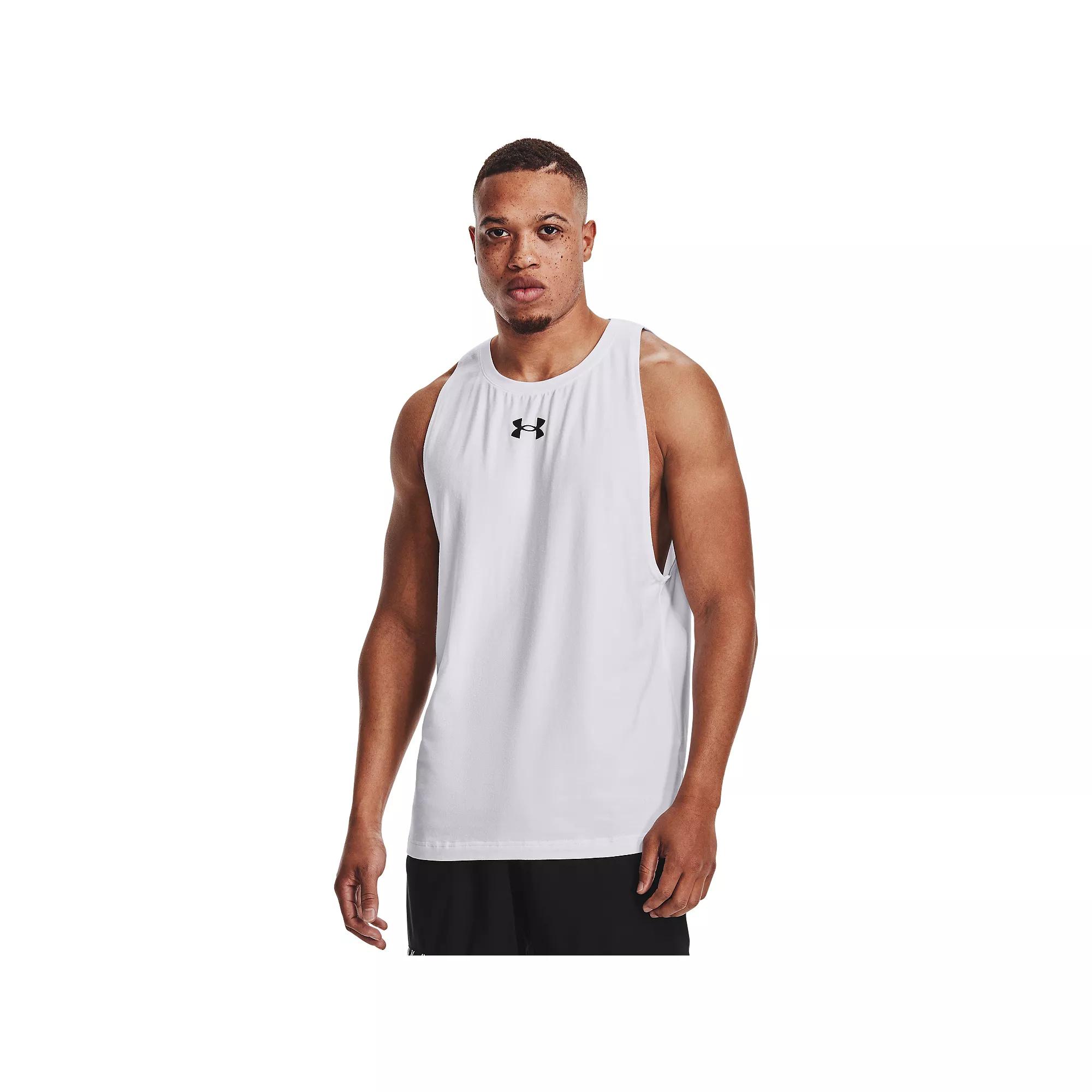 Big & Tall Under Armour Baseline Tank, Men's,  Product Image