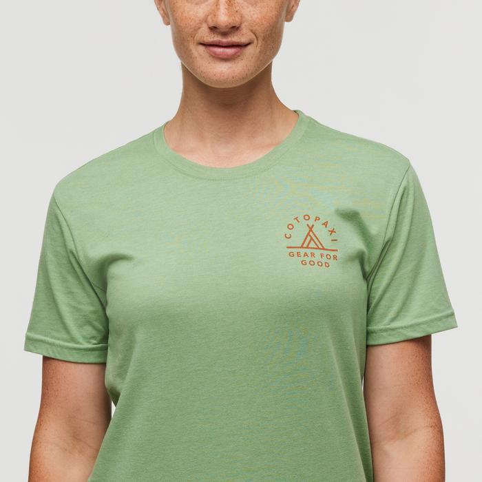 Llama Map T-Shirt - Women's Product Image