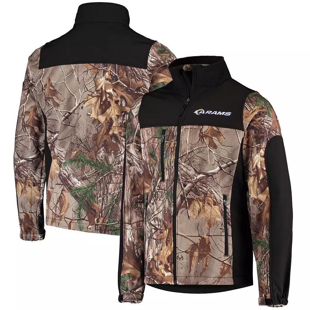 Mens Dunbrooke Realtree Camo/Black Tampa Bay Buccaneers Circle Hunter Softshell Full-Zip Jacket Product Image