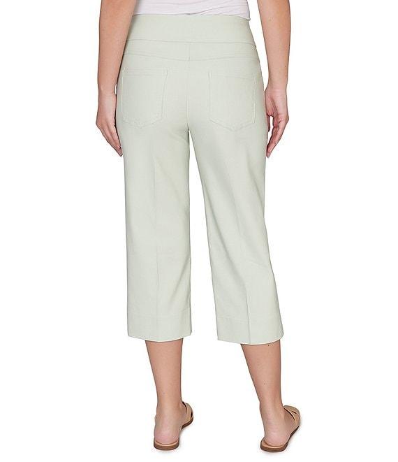 Ruby Rd. Stretch Straight Leg Pull-On Capri Pants Product Image