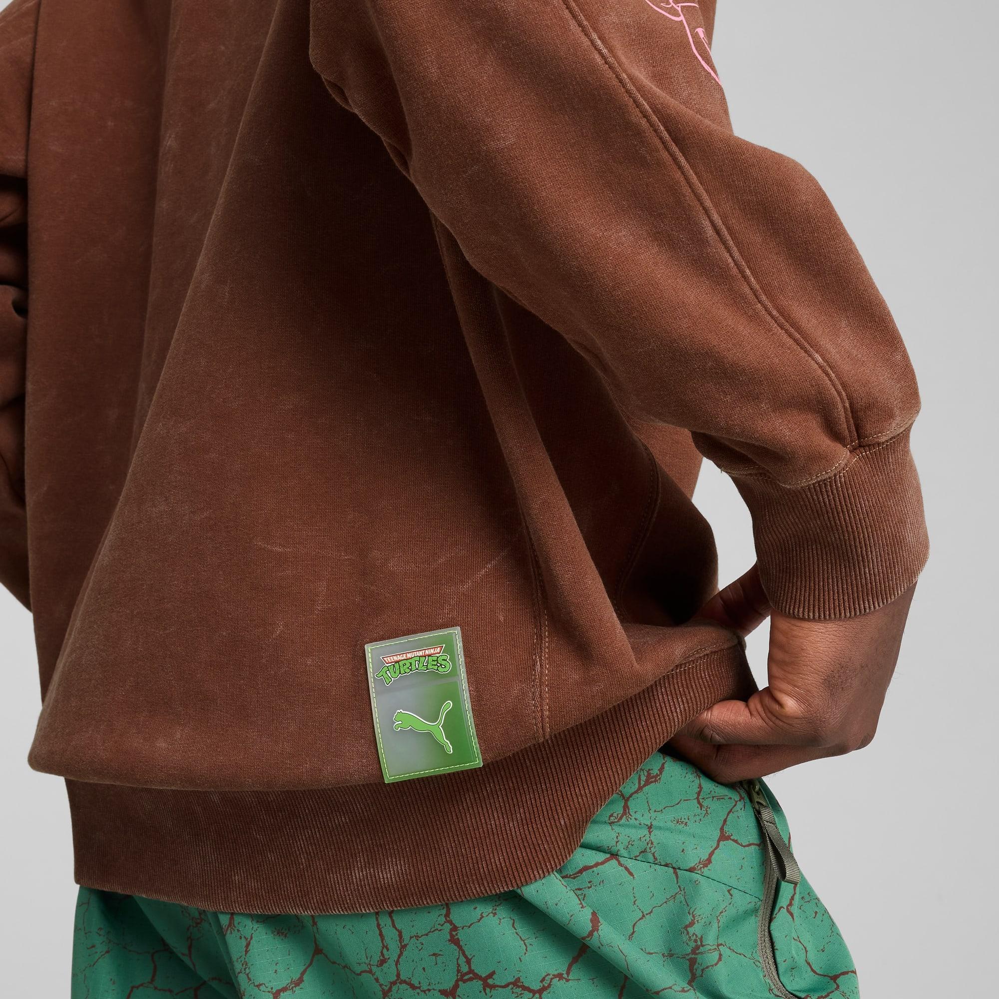 Puma Men's X Tmnt Relaxed Graphic Crew Tr - 630100-37 Male Product Image