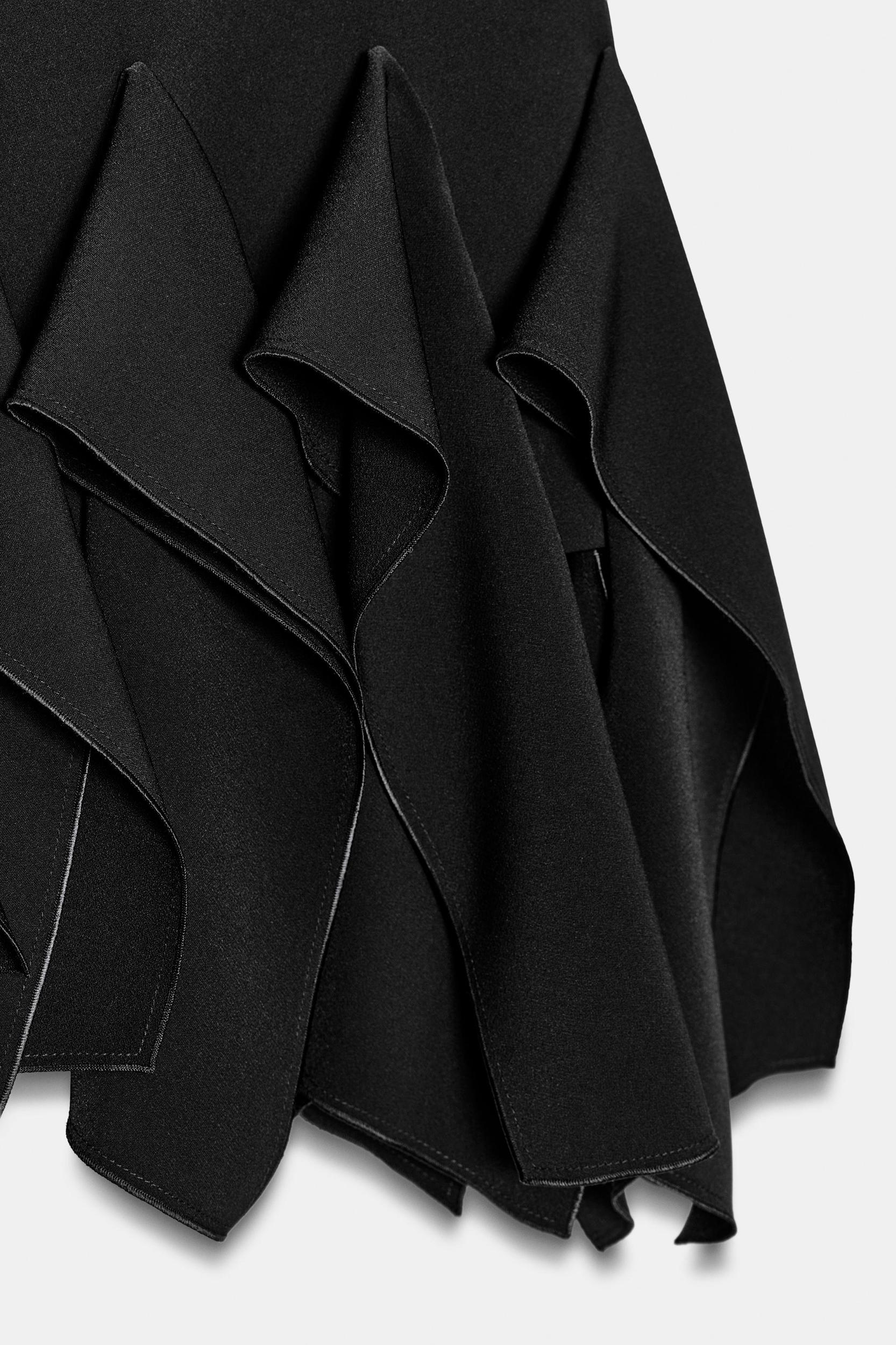 ZW COLLECTION RUFFLED MINI SKIRT Product Image