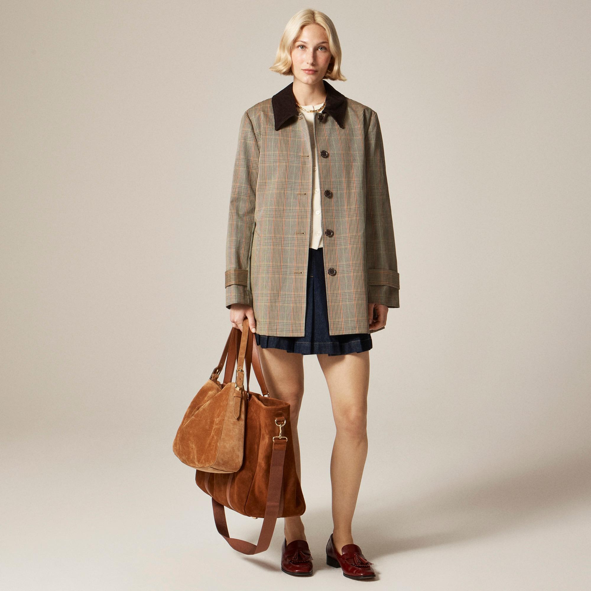 Barn Jacket™ in plaid double-faced cotton Product Image