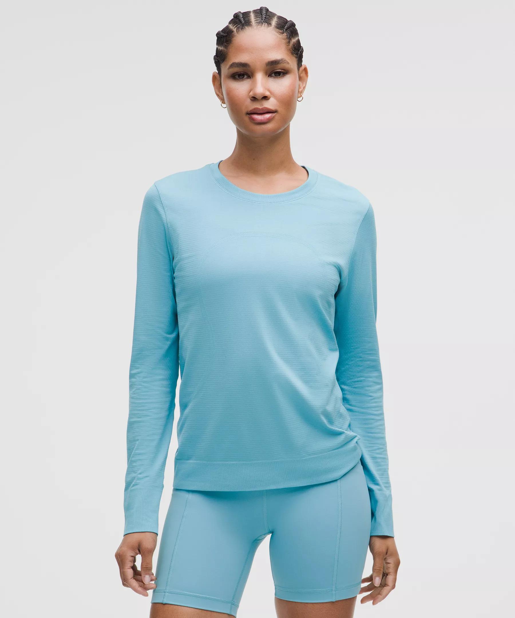 Swiftly Relaxed Long-Sleeve Shirt *Hip Length Product Image