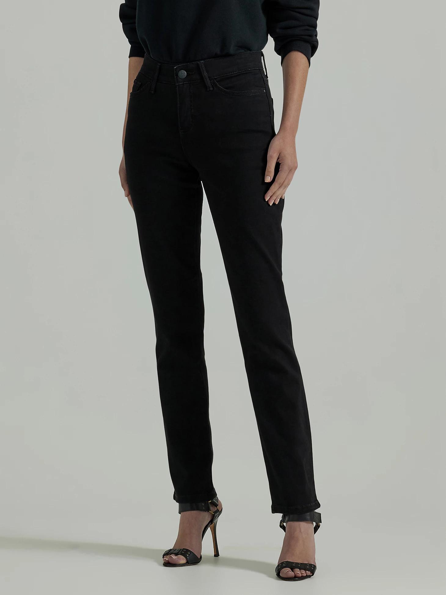 Women's Ultra Lux Comfort with Flex Motion Straight Jean (Petite) | Women's Jeans | Lee® Product Image