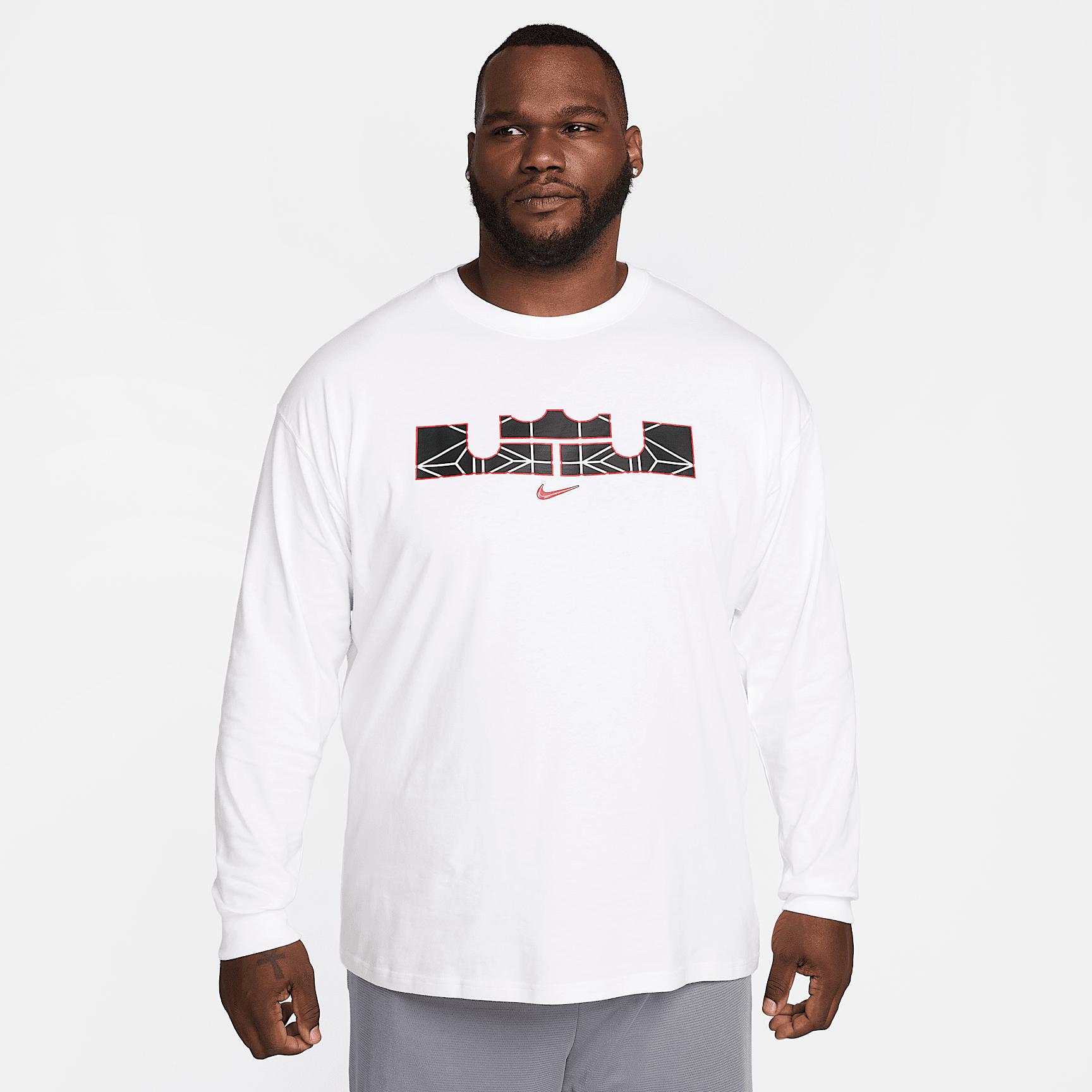 LeBron Men's Max90 Long-Sleeve Basketball T-Shirt Product Image