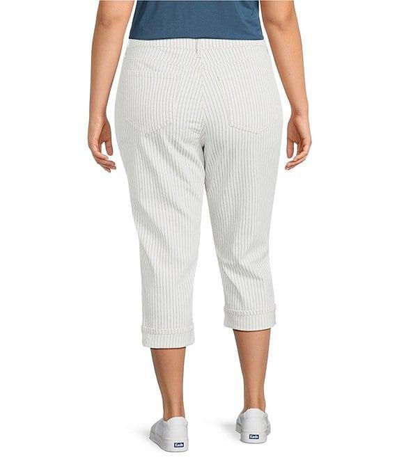 NYDJ Plus Size Marilyn Lift Tuck® Technology Straight Leg Cropped Jeans Product Image