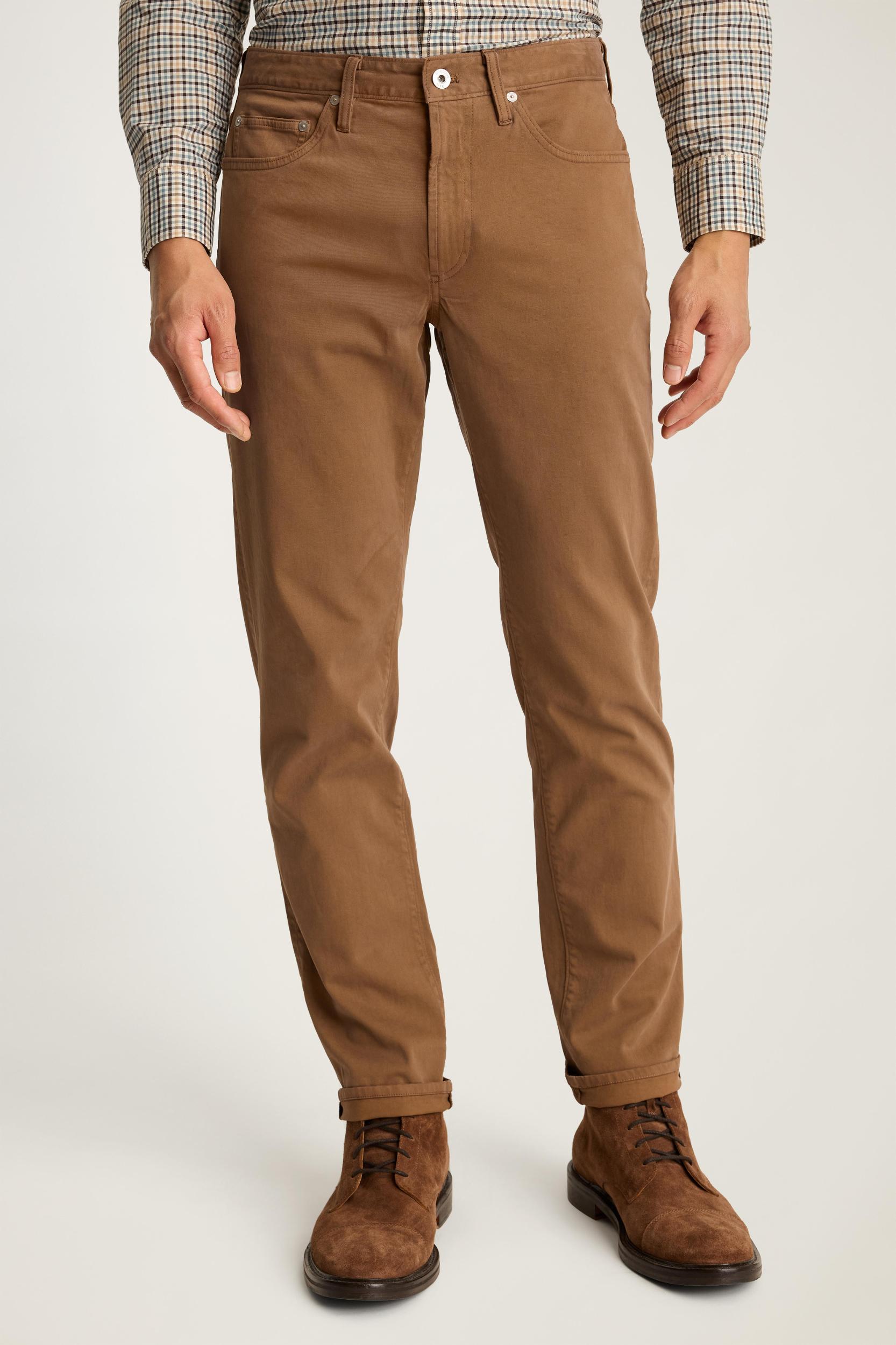 Italian Brushed 5-Pocket Pants Product Image
