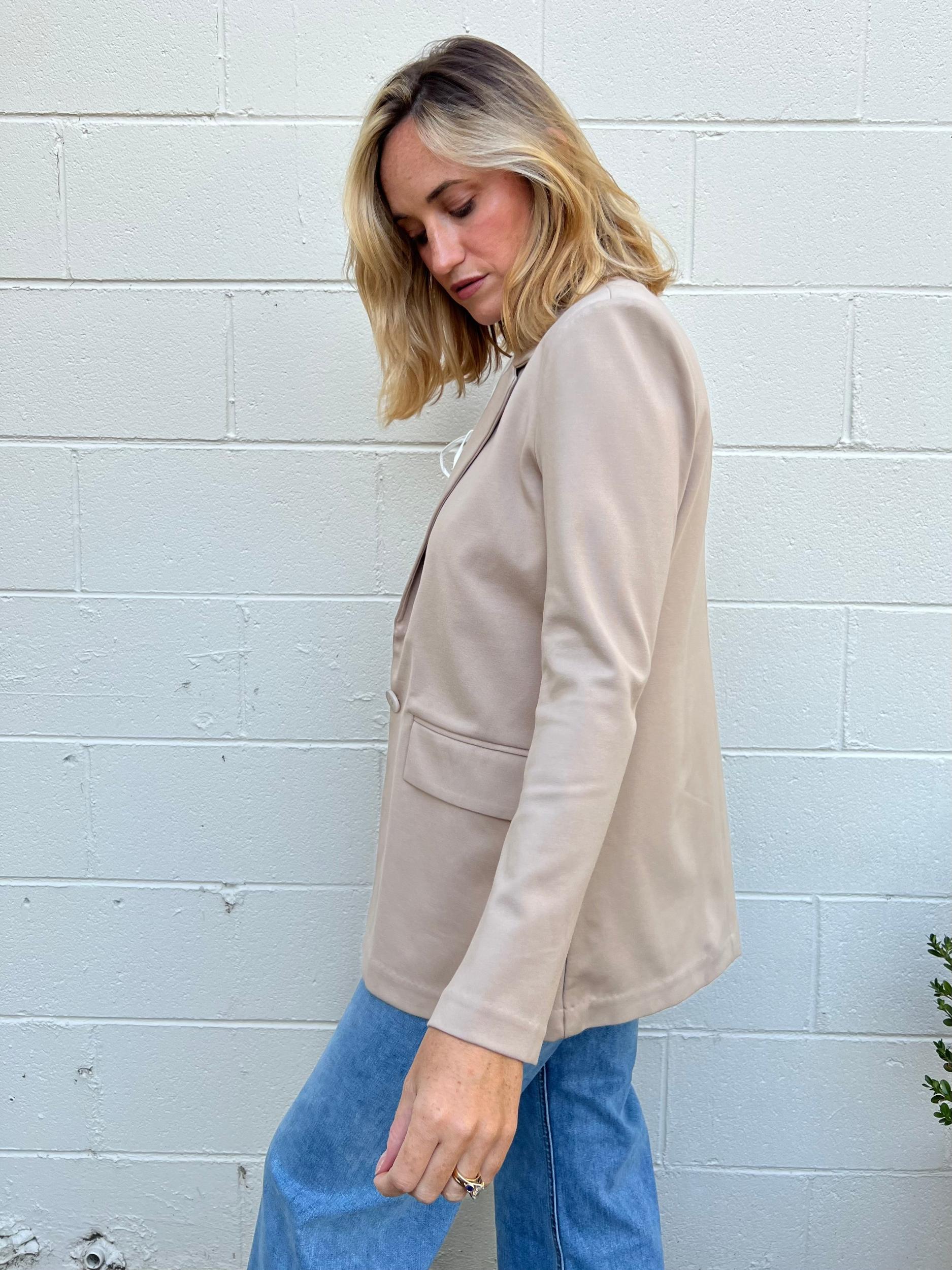 [Z Supply] Do It All Button Front Blazer Product Image