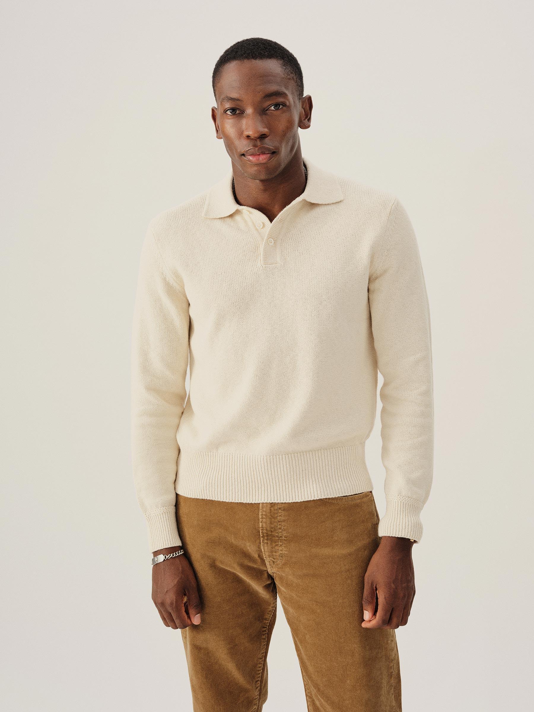 Sand Dollar Seafarer Cotton Rugby Polo Product Image