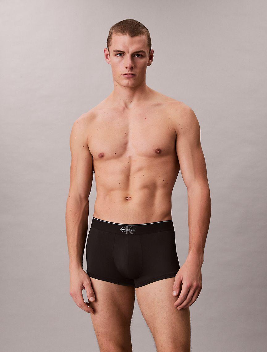 Graphic Monogram Microfiber Stretch Low Rise Trunk Product Image