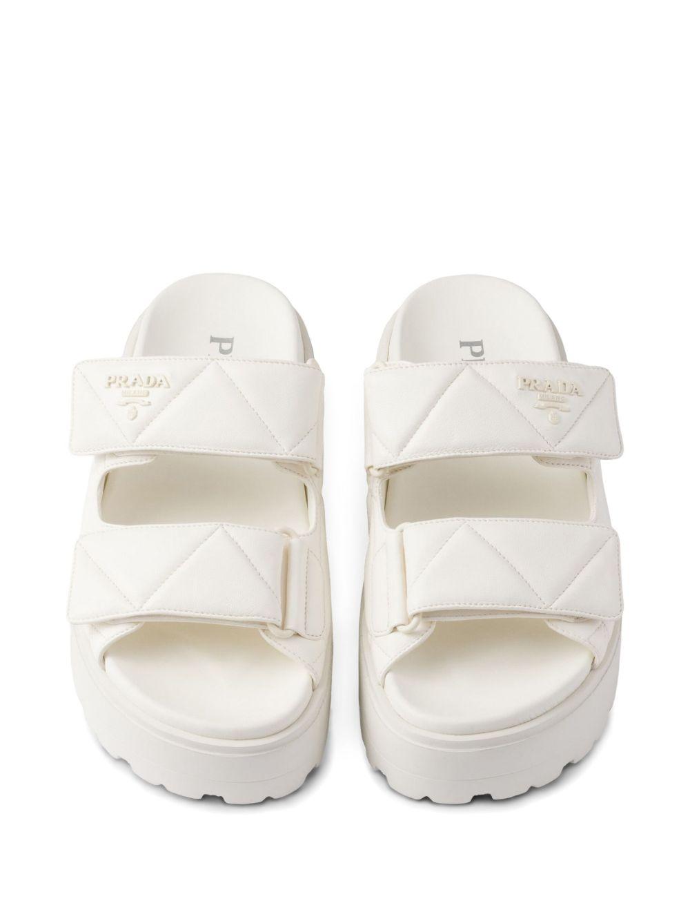 45mm padded leather sandals Product Image