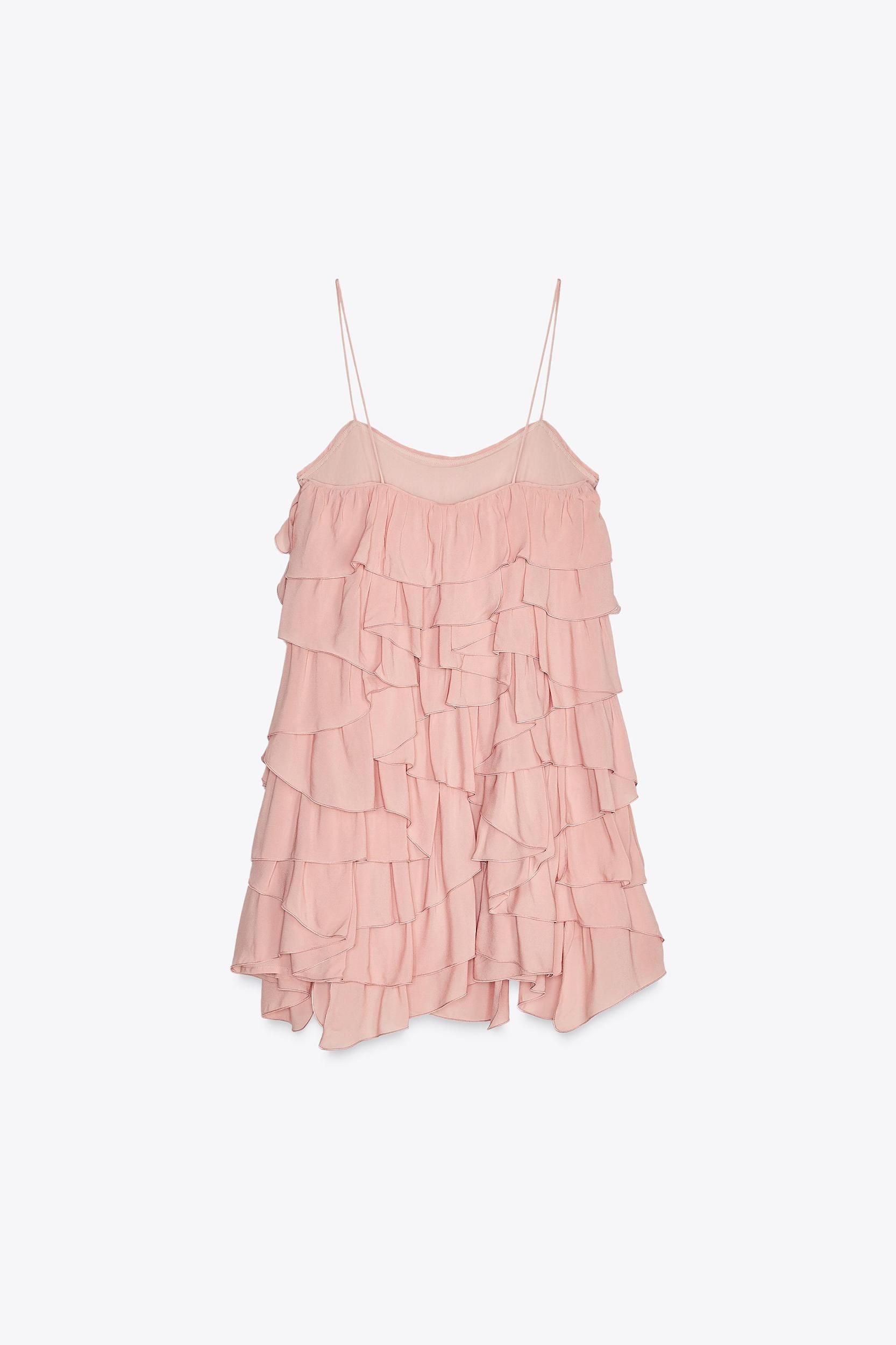 RUFFLED DRESS ZW COLLECTION Product Image