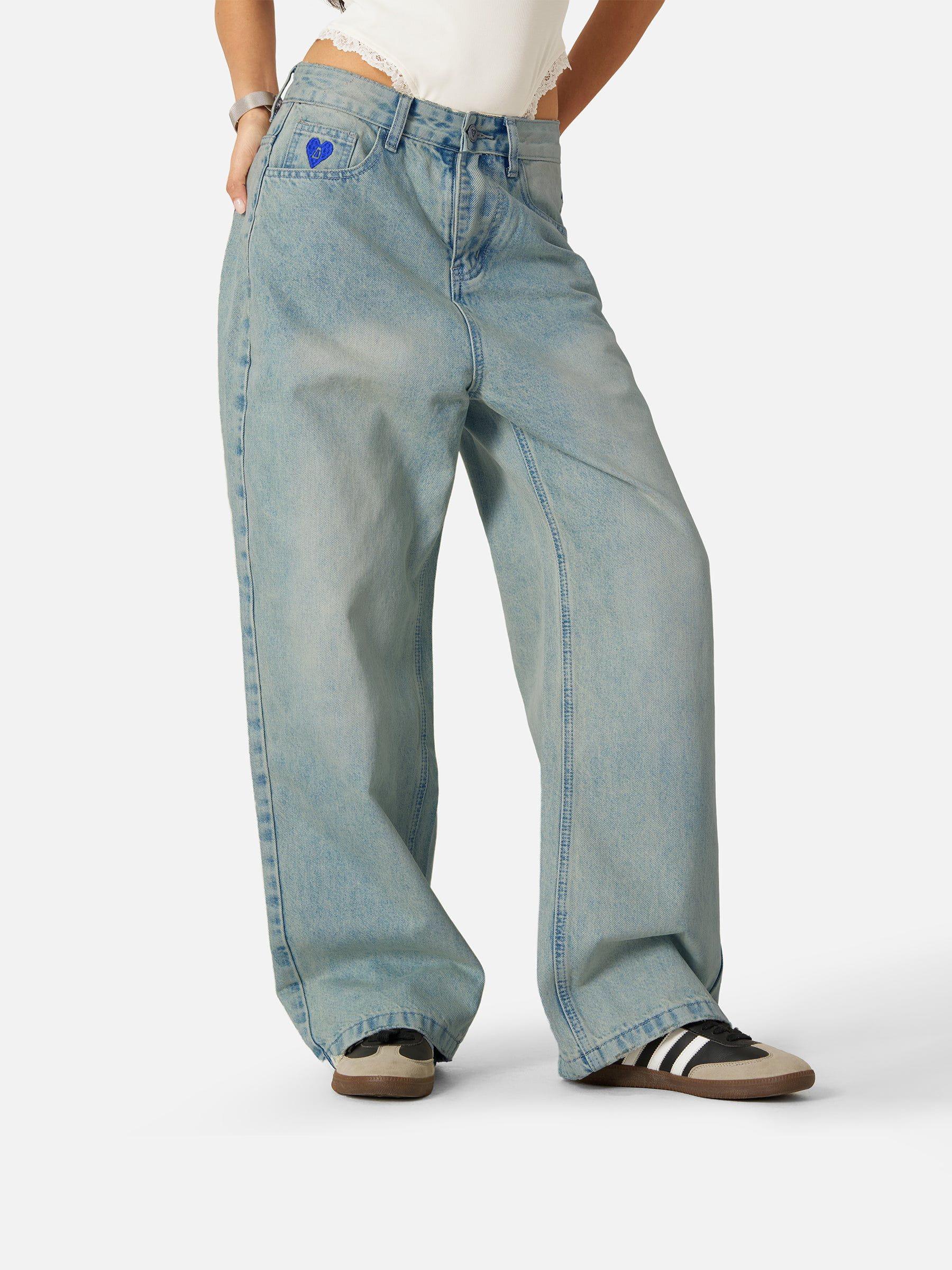 Aelfric Eden Baggy Basic Jeans Product Image