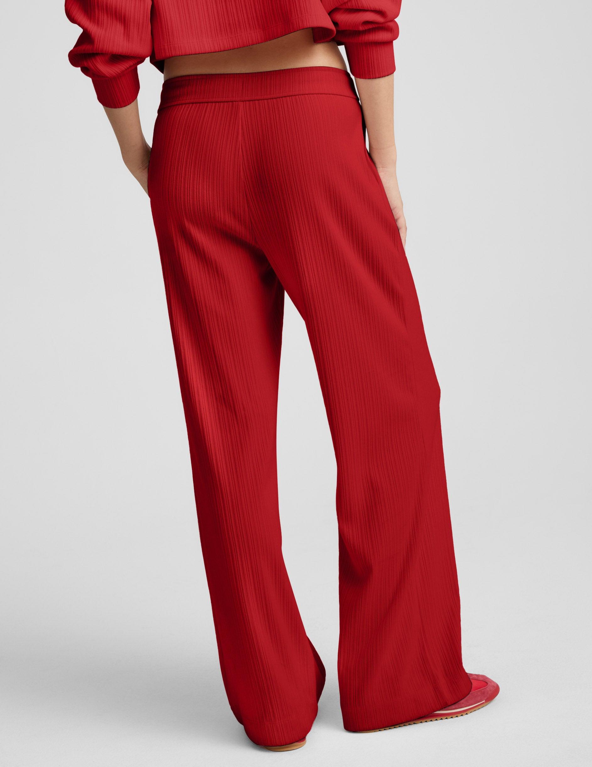 Breathe Easy Ribbed Wide Leg Pant Product Image