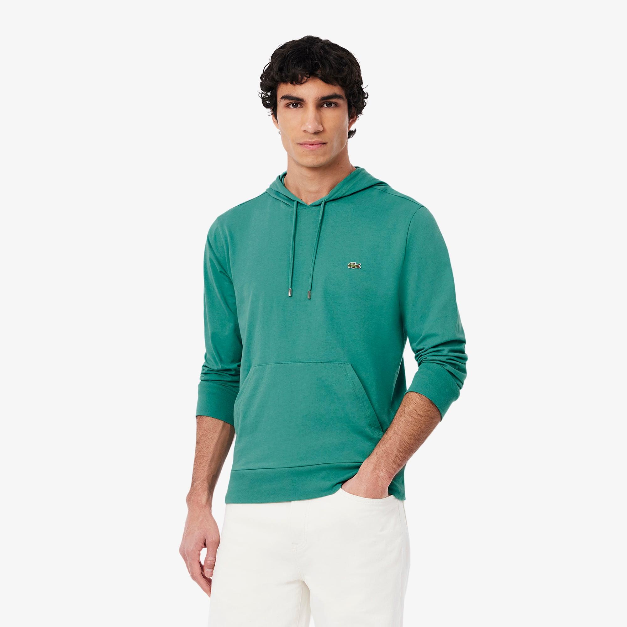 Men's Long Sleeve Hooded T-Shirt Product Image