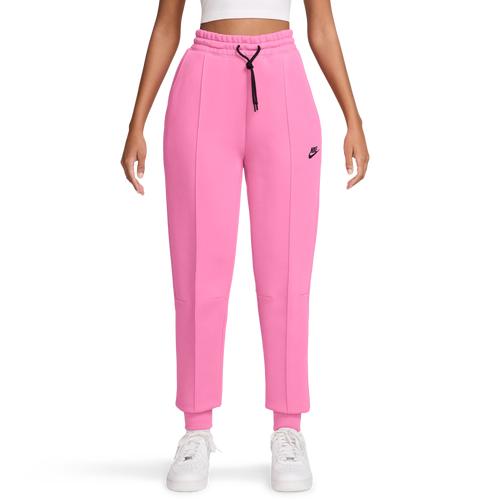 Nike Womens Nike NSW Tech Fleece MR Joggers - Womens Mink Brown/Black Product Image