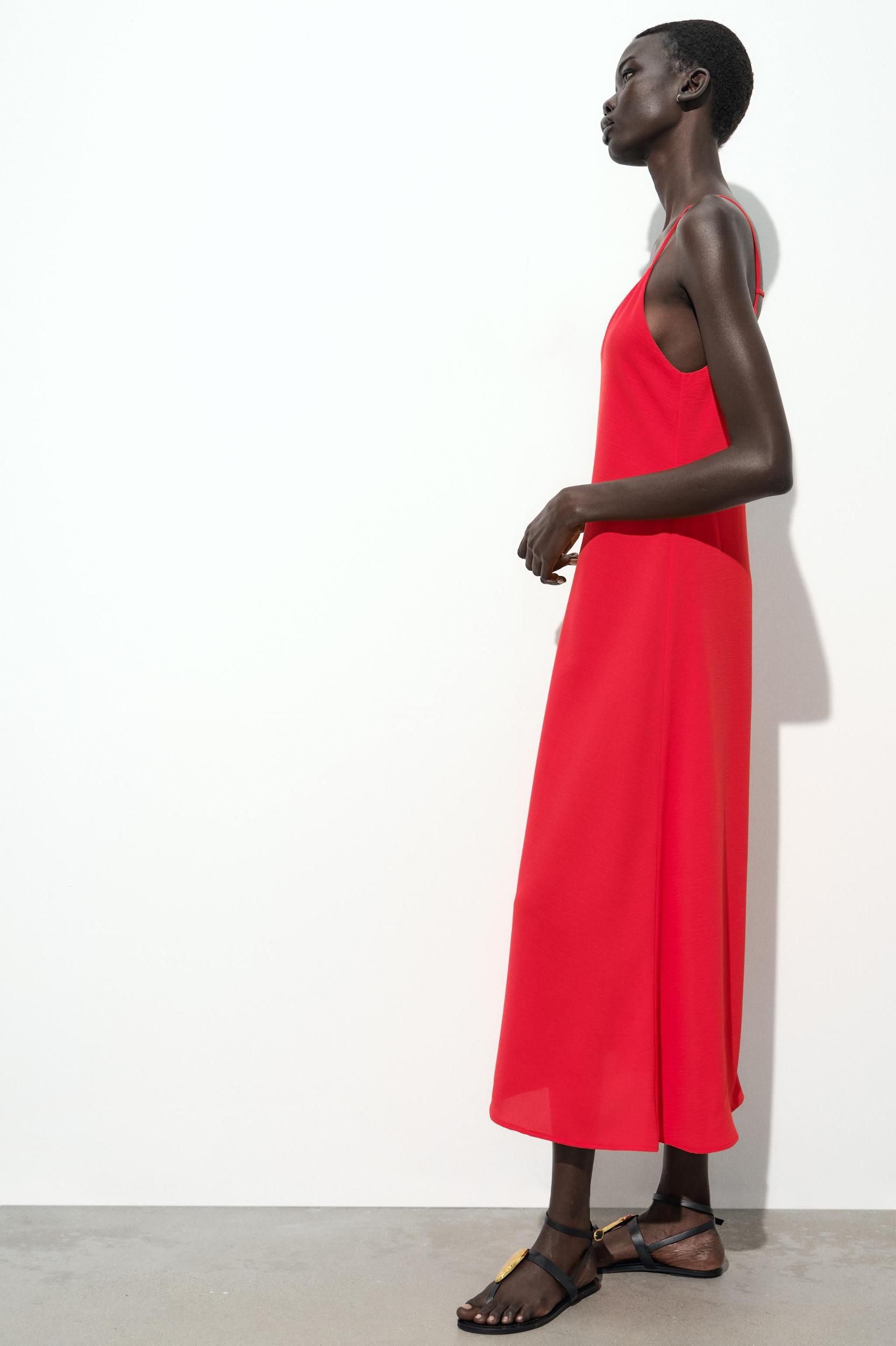 FLOWY LONG DRESS Product Image