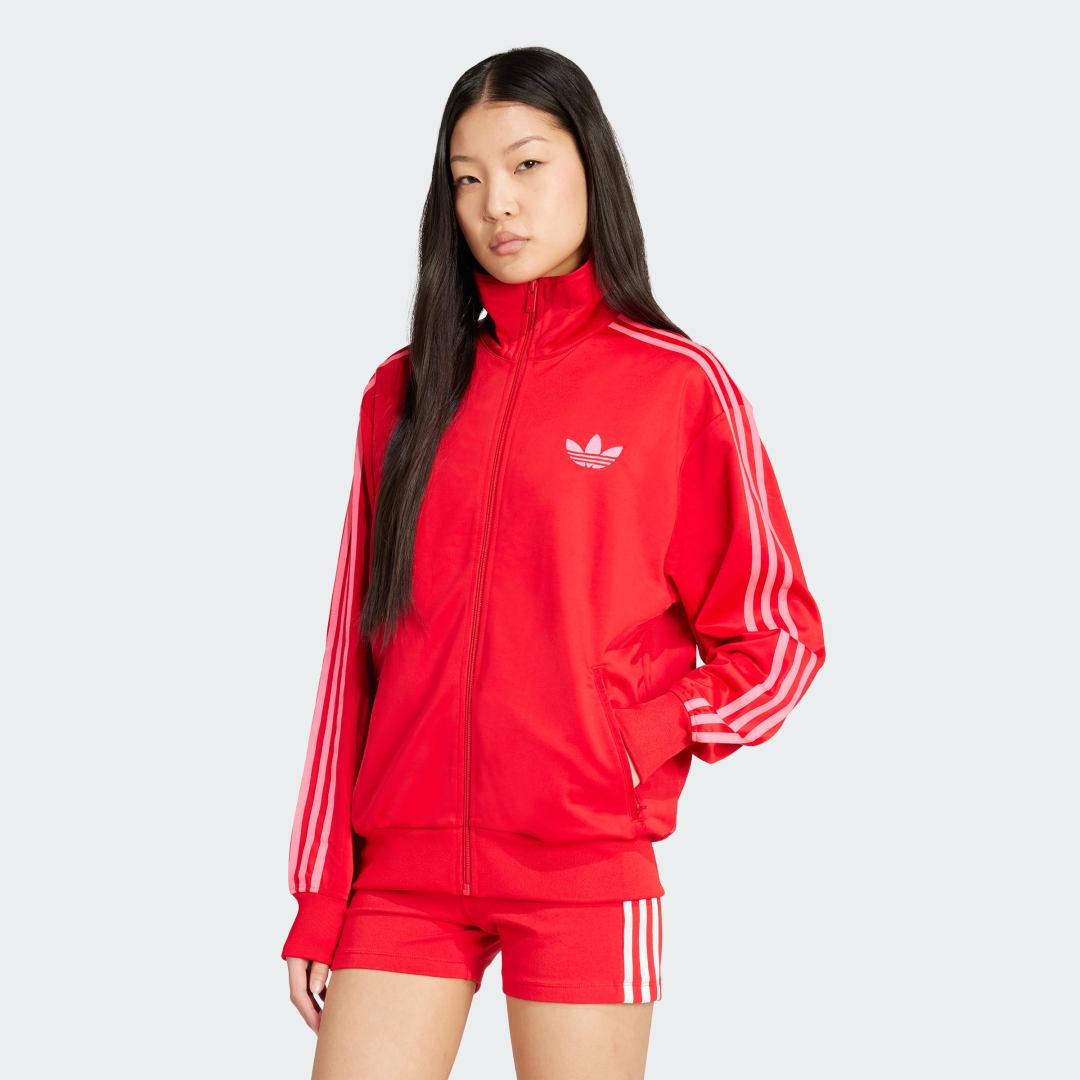 adidas Womens Originals adicolor 3-Stripes Firebird Loose Track Top Product Image