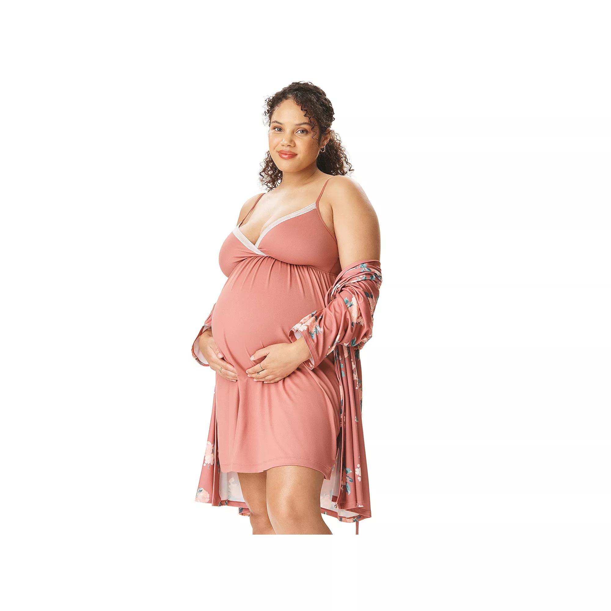 Maternity Motherhood® Robe & Chemise Set, Women's,  Product Image