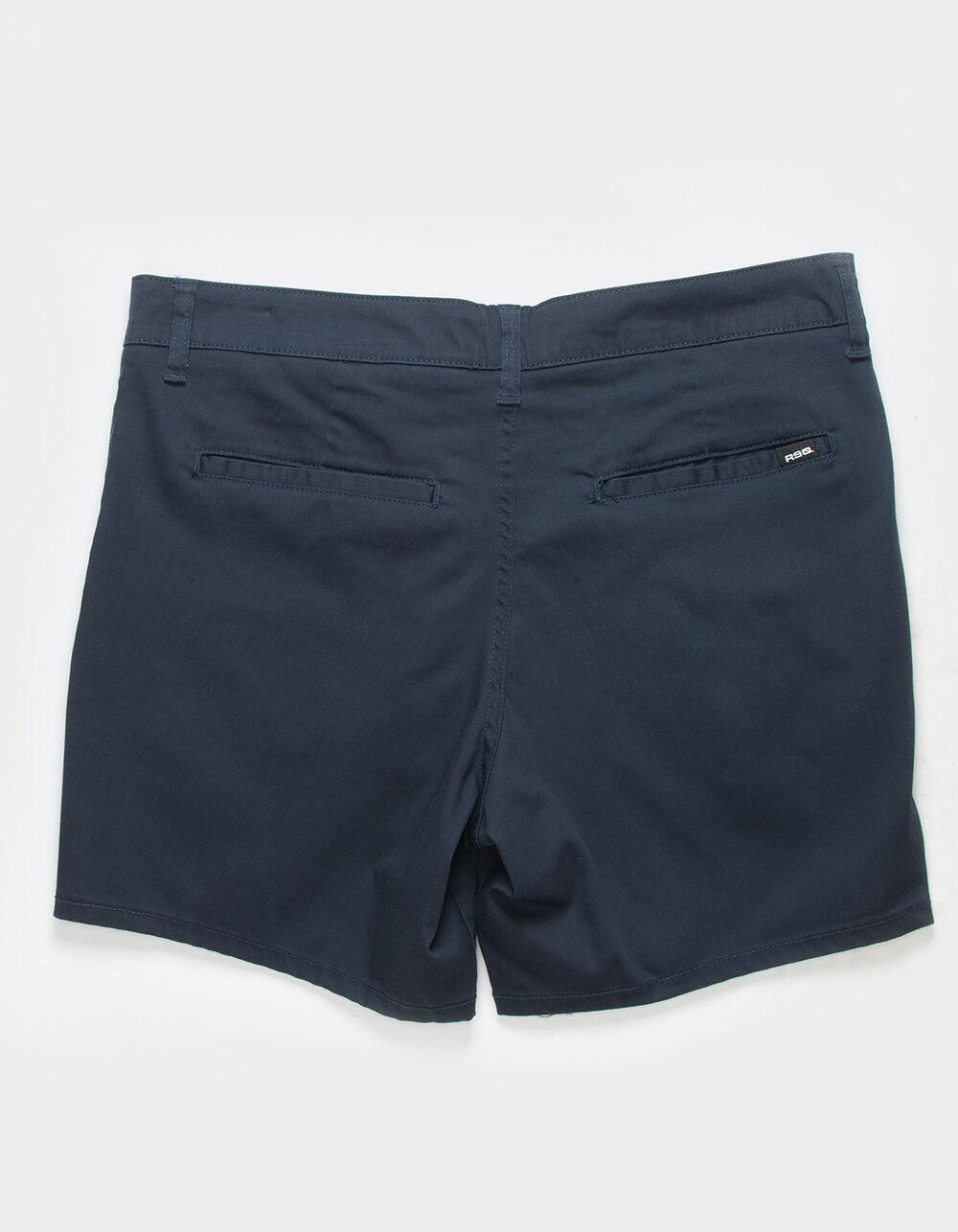 RSQ Mens Shorter 6" Chino Shorts - WASHED NAVY Product Image