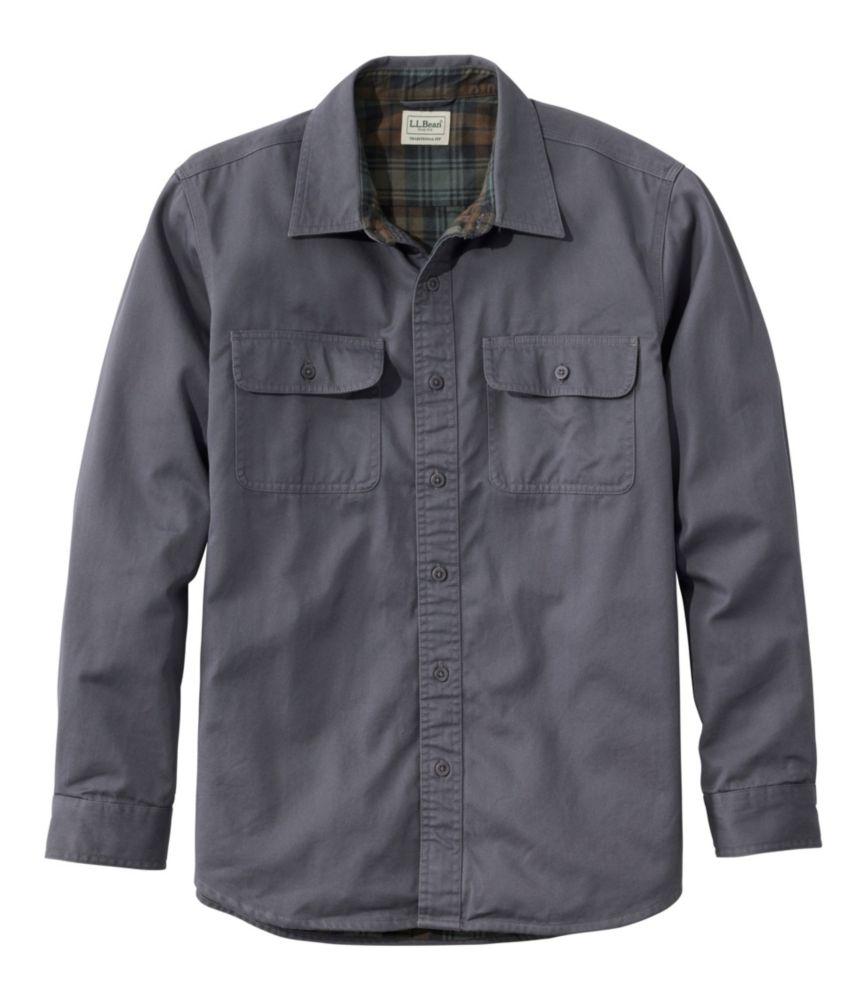 Men's Flannel-Lined Hurricane Shirt Product Image