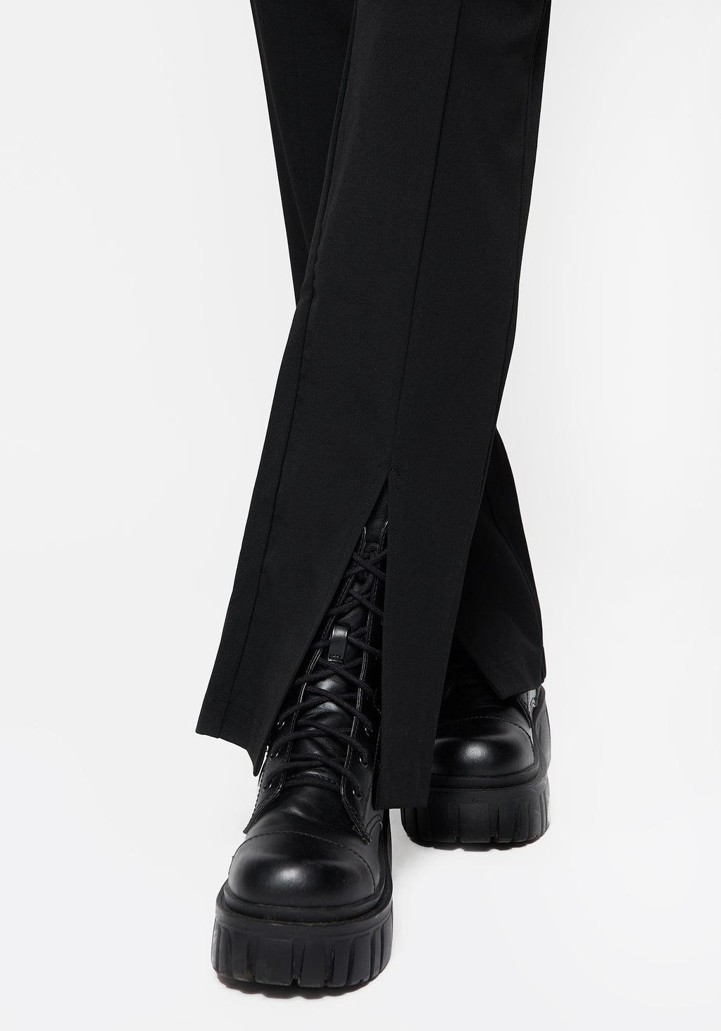 Marian Front Split Straight Leg Tailored Trousers Product Image