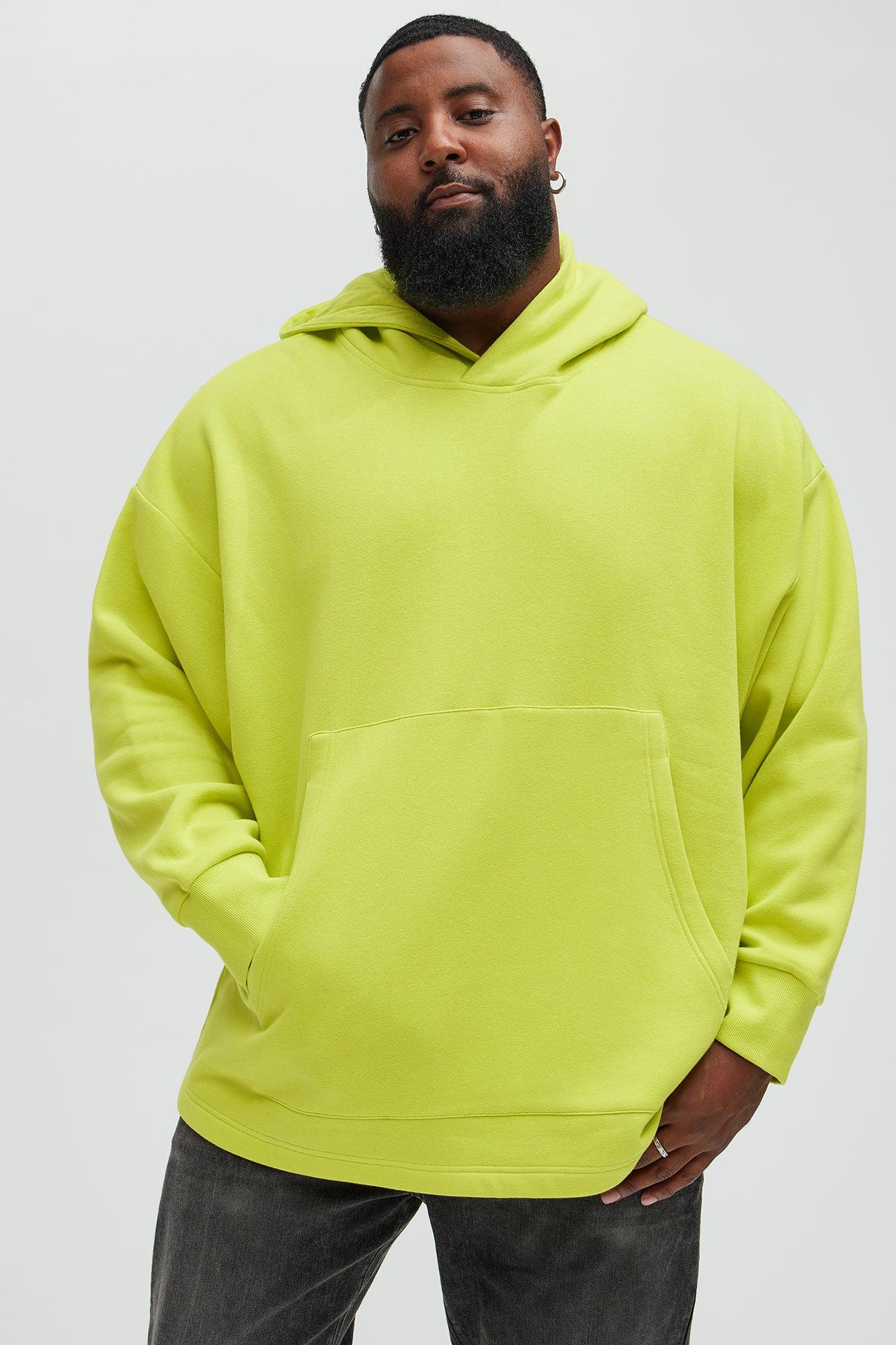 Tyson On The Go Hoodie - Neon Green Product Image