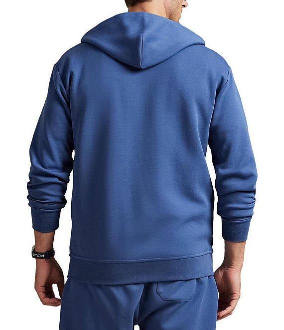 Polo Ralph Lauren Big & Tall Double-Knit Long Sleeve Full-Zip Hoodie Product Image