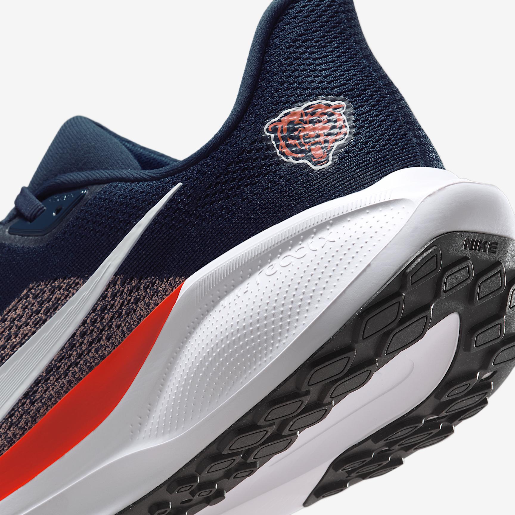 Chicago Bears Pegasus 41 Nike Men's NFL Road Running Shoes Product Image