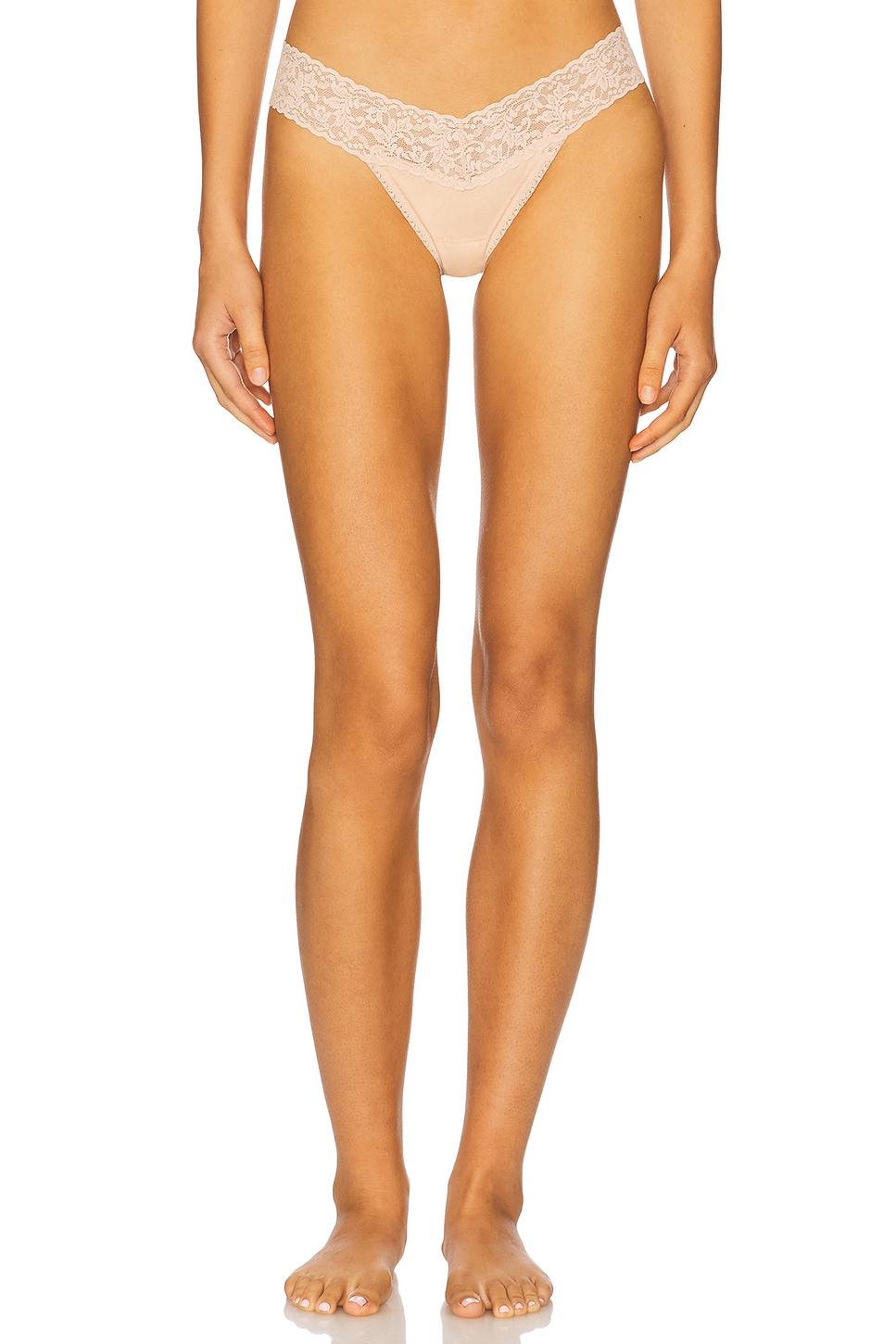 Supima Cotton? Low Rise Thong 3 Pack Hanky Panky Product Image