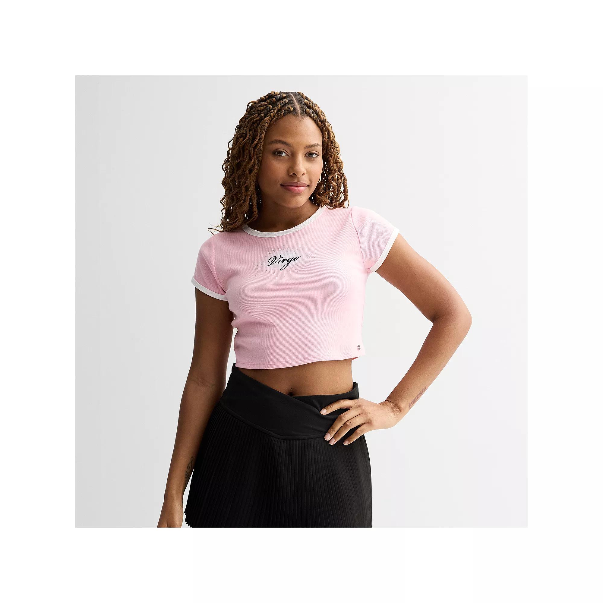 Women's Limited Too Zodiac Sign Baby Tee, Infant Girl's,  Product Image