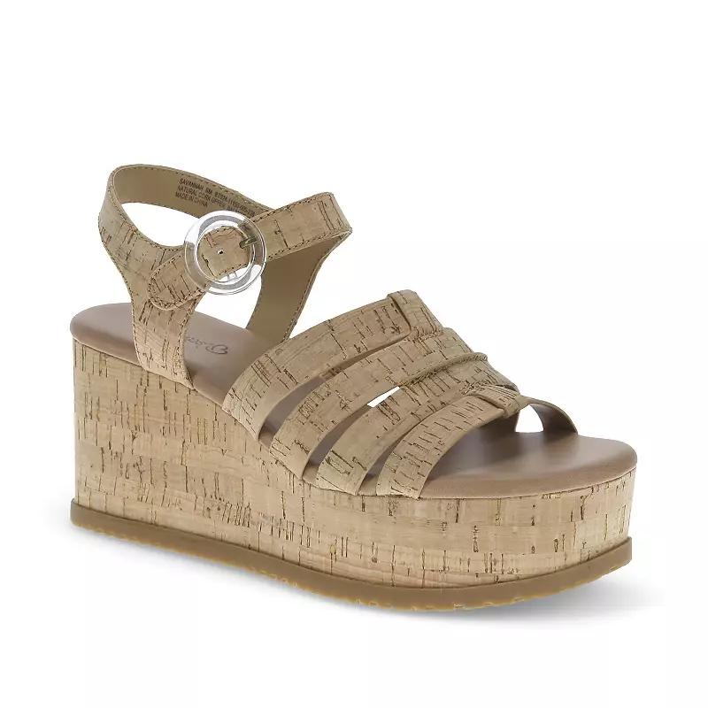 Baretraps Savannah Womens Wedge Sandals Product Image