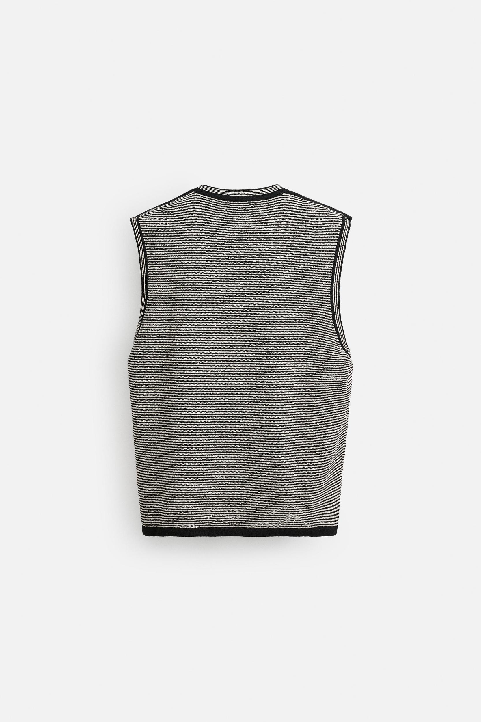 RELAXED FIT KNIT TANK TOP Product Image