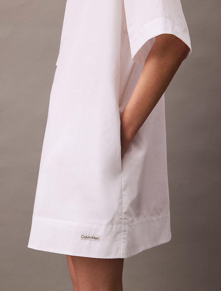 Cotton Relaxed Mini T-Shirt Dress Product Image