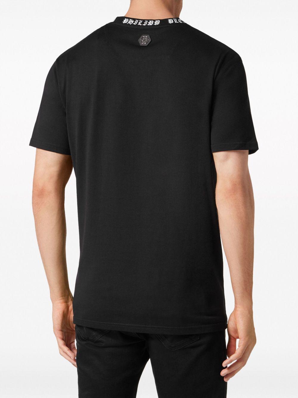 skull-print cotton T-shirt Product Image