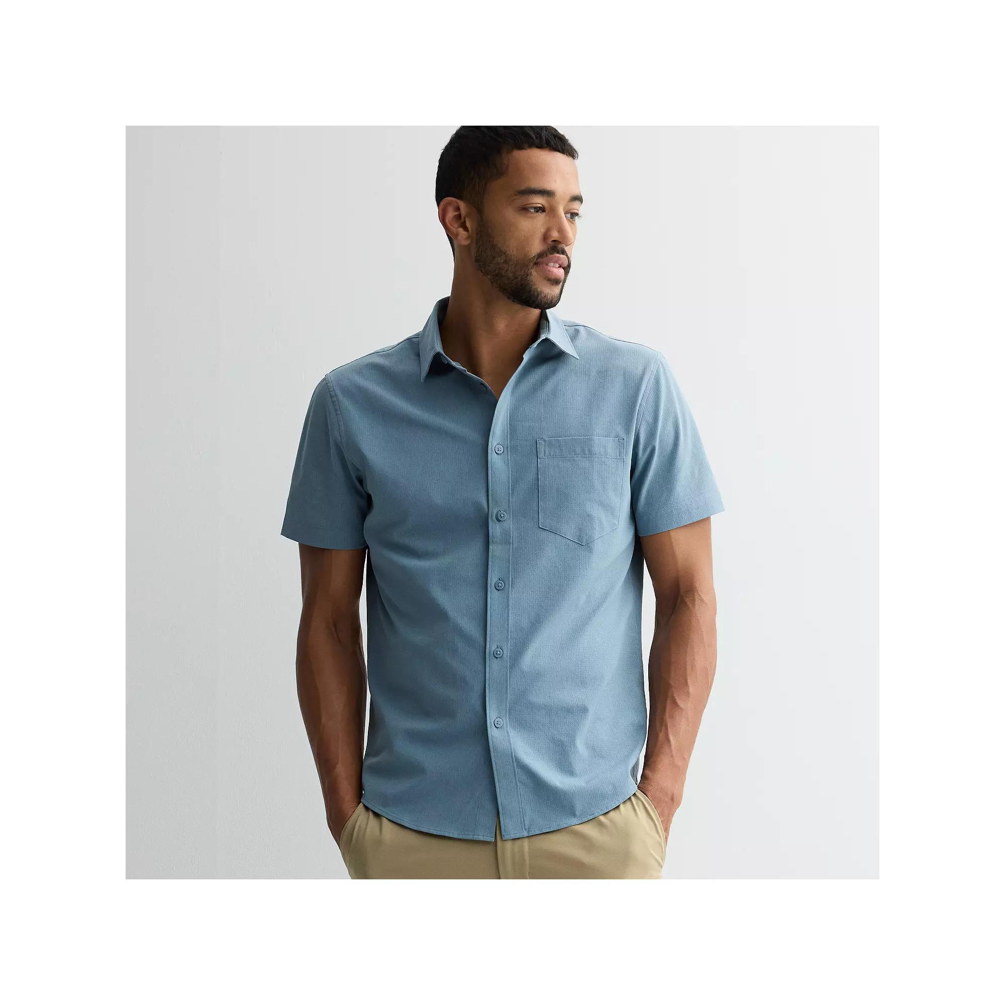 Men's FLX Slim Performance Untucked-Fit Button Down Shirt,  Product Image