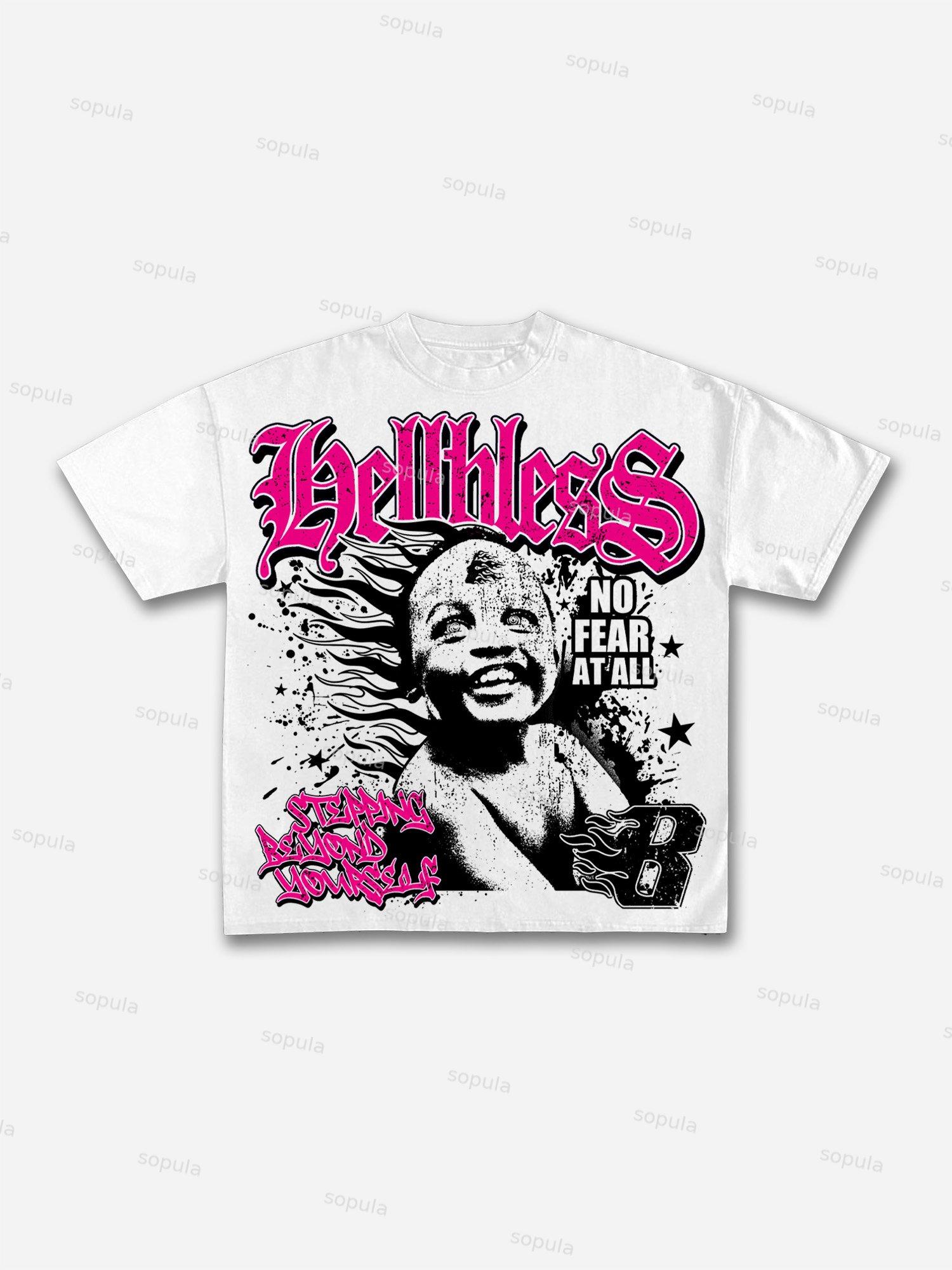 2025 God Mends Hearts Vintage Graphic Cotton T-shirt Product Image