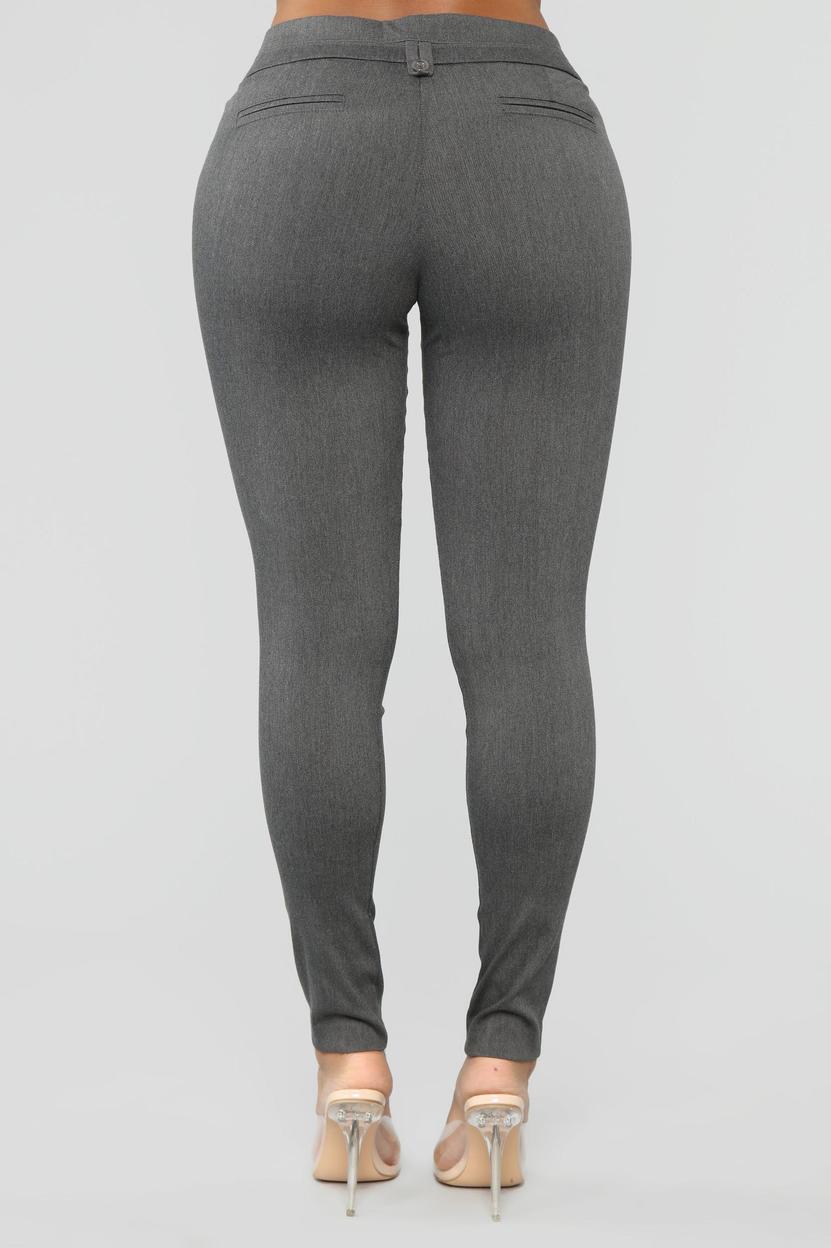 Workin Me Pants - Charcoal Product Image