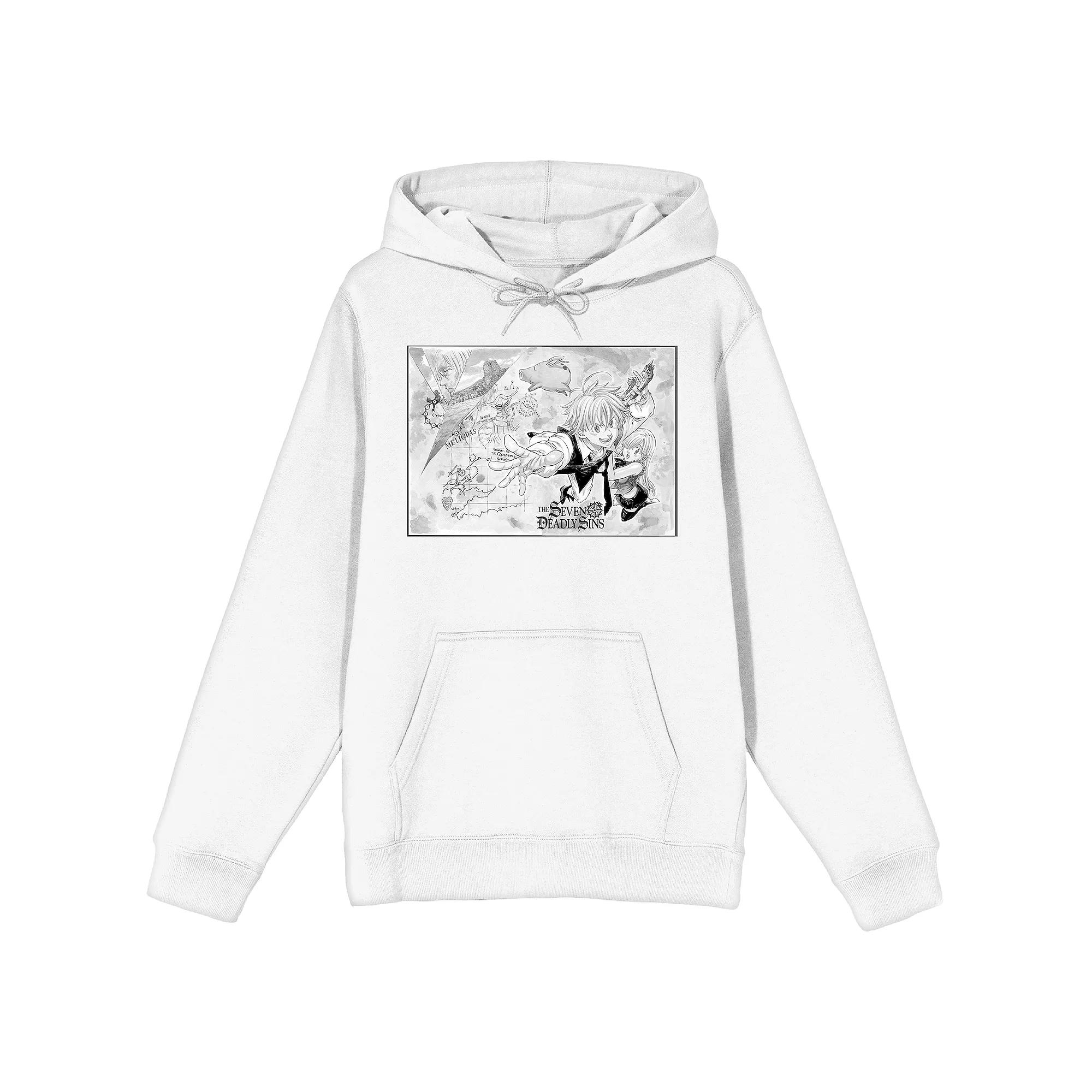 Men's Seven Deadly Sins Manga Graphic Hoodie,  Product Image