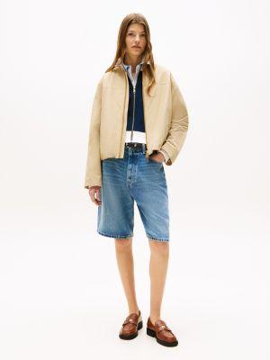 Water-Repellent Cotton-Blend Zip Bomber Product Image