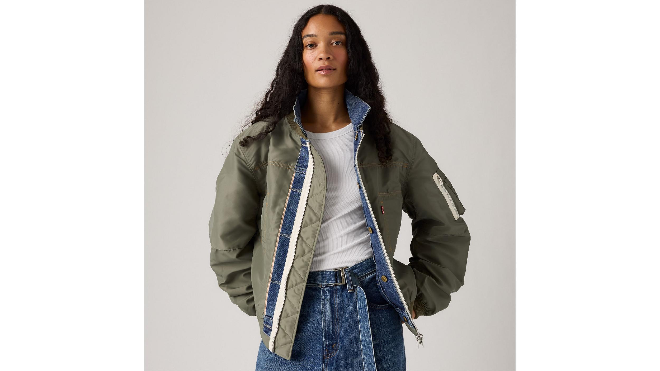Levi’s® x sacai Men’s Denim x Nylon Twill Reversible Blouson Product Image