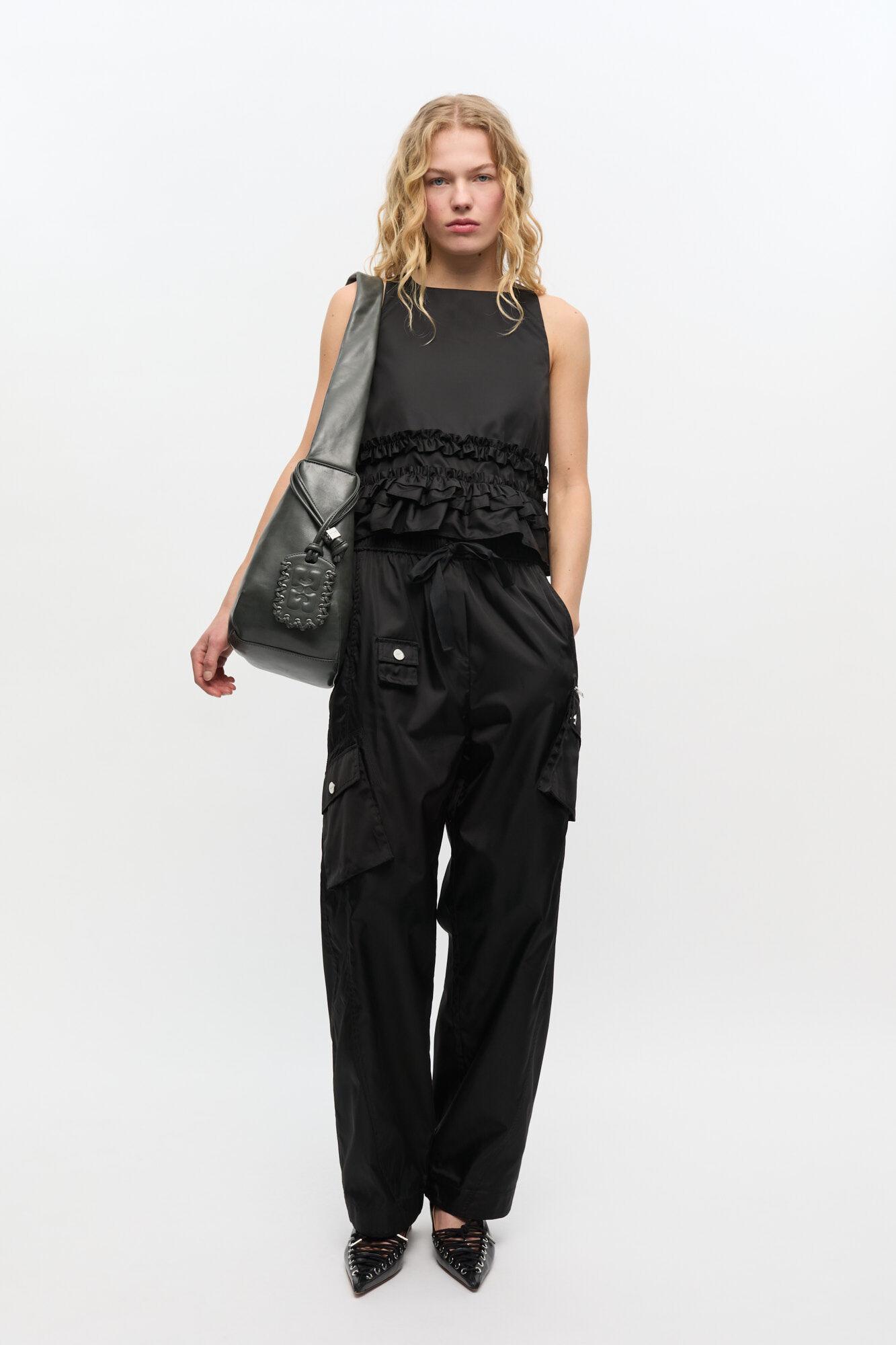 Steal Grey Medium Hobo Bag Product Image