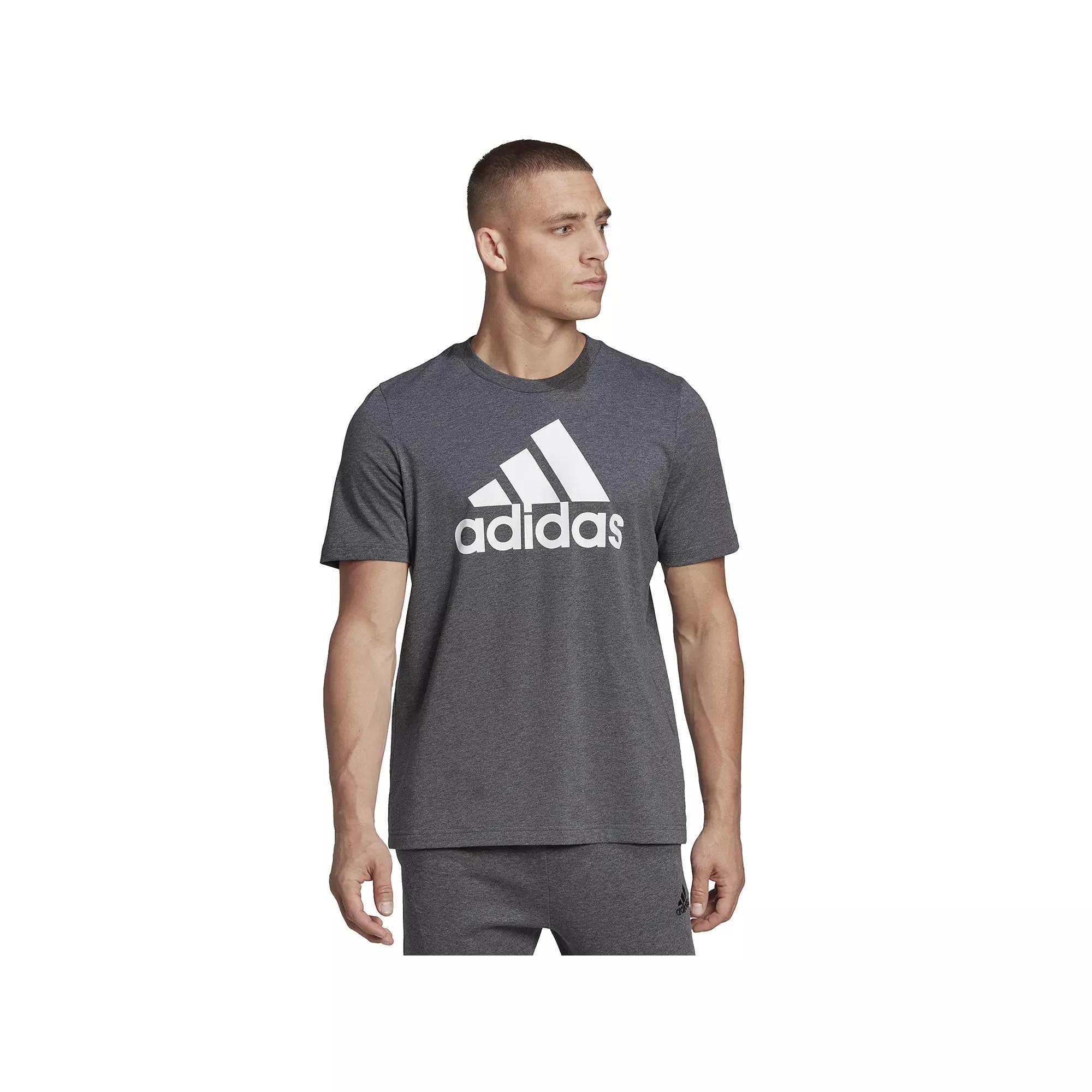 Men's adidas Classic Badge of Sport Tee, Size: XL, White Product Image
